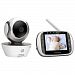 Motorola 3.5" WiFi Video Baby Monitor with Zoom/Pan/Tilt & Two-way Communication (MBP853)_White