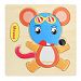 Amurleopard Cartoon Wooden Dimensional Magnetic Puzzles Intelligence Toys Mouse