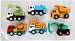 6pcs/lot LEARNING CURVE Toy Bob The Builder metal metal Truck Construction Vehicles Models for Children Christmas Gifts Brand Japanese