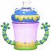 Nuby iMonster Twin Handle Cup, Green, blue, purple