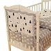 Vine Nursery Baby Cot Tidy Organizer for Cot Bed Baby bed Pouch Storage Bag Multifunction hanging Diapers Organizer 55*60CM (Clouds Pattern)