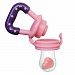 Swesy Baby Silicone Fruit Vegetable Fedder Pacifier Nibbler Gum Teether for Toddlers Pink L