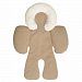 Vine Baby Body Support Compliance Reversible Car Seat Stroller Cushions Pad(Khaki)