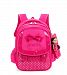 Mojing Cute Kids Backpack For Girls Bowknot Adornment 36-55L Send Doll Ornament (rose)