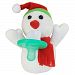 JINying Baby Pacifier-Snowman Plush Toy for Infant