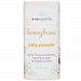 Talc Free Baby Powder 3oz. USDA Certified Organic Dusting Powder by Honeybuns Non-GMO, Cruelty Free, Natural and Organic Baby Products.