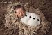 Creative Mother Christmas Cocoon Sleeping Bag for Newborn Boy Girl Cotton Knitted Crochet Photography Prop (button white)