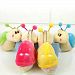 New Snails Stuffed Animal Baby Kids Plush Toys Birthday Shower Gift(Yellow)