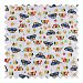 SheetWorld Cars & Dogs Fabric - By The Yard - 101.6 cm (44 inches)