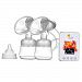 HD LCD Double Intelligent Microcomputer Electric Breast Pump Maple Leaf