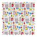 SheetWorld City Cars Fabric - By The Yard - 101.6 cm (44 inches)