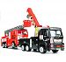 Car Toys, AxiEr Construction Team Vehicles Cute Fantastic Car Toys Model with Lights and Sound for Toddlers Kids 2 years and Up Crane Truck Toys