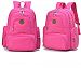 WENDYWU Baby Diaper Bag Travel Backpack Handbag Large Capacity Insulation Bag Fit Stroller Nappy Backpack (Pink)