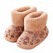 Soft Warm Unisex Baby Booties Newborn Shoes Infant Walking Shoes Great Gift for Baby, I