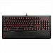 1STPLAYER STEAMPUNK Mechanical Gaming Keyboard, Six Red LED Effects(Wave, Ripple, Reactive, Breathing and more), 180° Adjustable Keyboard Stand (Black Switch)
