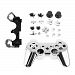 Chrome Replacement Full Housing Shell Case for PS3 Controller Silver
