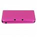 Rose red-Aluminum Protective Hard Skin Case Cover Protect Guard for Nintendo 3DS LL XL Upper Shell & Lower Shell Anti Fingerprints