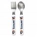 Baby Fanatic Fork and Spoon Set, New England Patriots