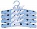 Trend Lab 109310 Hangers- 4-Pack Max Dot Percale- 11 Inch X 1.25 Inch X 2.75 Inch Hook