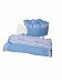 BabyDoll Regal Cradle Bedding Set, Blue