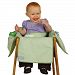 Leachco Diner Liner High Chair Seat Cover - Green Pin Dots