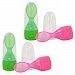 Munchkin Click Lock 4 Count Food Pouch Spoon Tips, Pink/Green