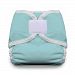 Thirsties Diaper Cover with Hook and Loop, Aqua, Large