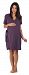 BambooMama Women's Birthing Wrap - For Pregnancy, Labor and Nursing -Extra Large (Pre-pregnancy US Size 16-18)-Dark Plum
