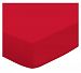 SheetWorld Fitted Square Playard Sheet (Fits Joovy) - Solid Red Jersey Knit - Made In USA - 37.5 inches x 37.5 inches (95.25 cm x 95.25 cm)