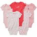 Carters 5-pk. Poppy Blossom Bodysuit Set 18 Month Coral by Carter's