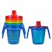 The First Years Take & Toss 4 Count Spill-Proof Trainer Sippy Cups with Removable Handles, 7 Ounce by The First Years
