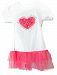 Addison's Anthem Pink Heart Dress 3T