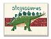 The Kids Room by Stupell Stegosaurus Dinosaur Rectangle Wall Plaque