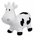 Trumpette Howdy Bouncy Rubber Cow, White