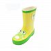 Fashionable Kid's Rain Boots Shoes Children Waterproof Rain Boots, Yellow Frog