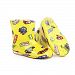 Kid's Rain Short Canister Boots Shoes Waterproof Rain Boots, Car Yellow