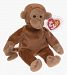 Bongo The Orangutan - 8" Original Beanie Babies by Ty