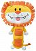 Snuggle Pets Seat Lincoln The Lion by Flair Leisure Products