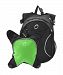 Obersee Munich School Backpack with Detachable Lunch Cooler (Black/ Green) by Obersee