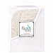 Kushies Baby Percale Hooded Towel, Linen Mini Print