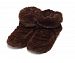 Furry Warmers Fully Microwavable Furry Boots Brown by Intelex Ltd