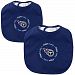 Baby Fanatic Team Color Bibs, Tennessee Titans, 2-Count by Baby Fanatic