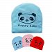 100% cotton lovely infant hats, Bear labeling hats, unisex