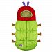 Eric Carle 2 in 1 Stroller and Infant Carrier Bag, Bunting Bag, Polyester, Hungry Caterpillar, Green, Red, Brown and Purple by Eric Carle