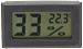 ASX Design Mini Digital Temperature Humidity Meter Gauge Thermometer Hygrometer LCD Black