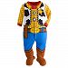 Disney Store Toy Story Woody Costume Little Boy Footed Sleeper Pajama 18-24 M