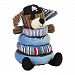 Maison Chic 90510 Patch the Pirate Dog Stacking Toy, 8.5 in. tall by Maison Chic