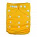 GOODE LilBit Yellow Washable Adjustable baby cloth diapers B01-CA