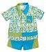 Stephan Baby Go Fish Fishie Print Bowling Shirt and Diaper Cover, 3-6 Months by Stephan Baby