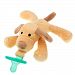 Cartoon Infant Baby Silicone Pacifiers With Plush Animal Toy Chupetes Baby Nipple (Dog)
